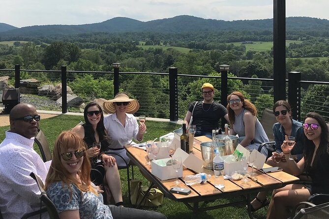 Virginia Wineries Guided Tour and Tastings from Washington DC - Blue Valley Vineyard and Winery: the first taste of the day