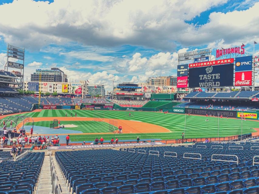 Washington D.C.: Washington Nationals Baseball Game Ticket - Key points to know before first pitch
