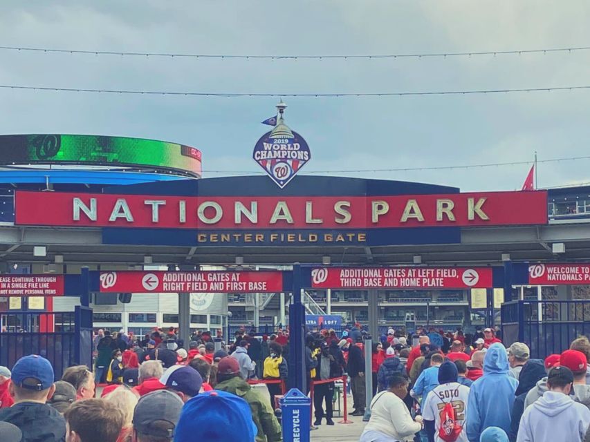 Washington D.C.: Washington Nationals Baseball Game Ticket - Food, entertainment, and the cost of an evening out