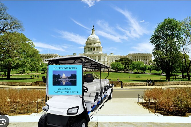 Washington DC 2-Hour Cart Shuttle Morning Tour - The White House and Lafayette Square