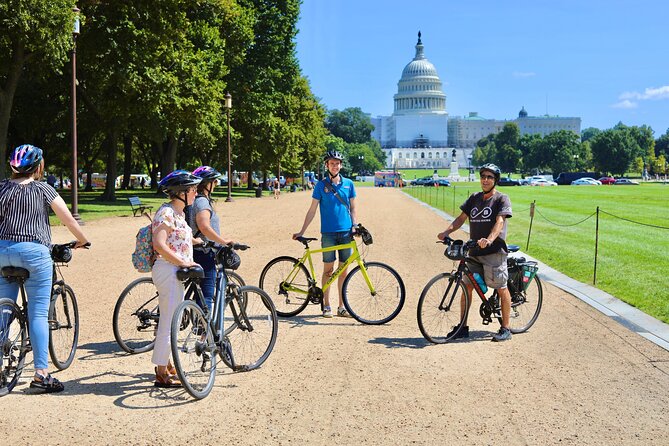 Washington DC Capital Sites Bike Tour - The National Archives and FBI headquarters
