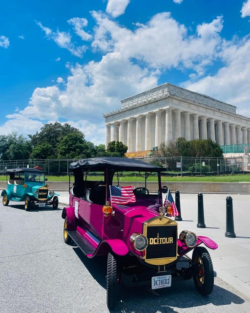 Washington, DC: Day & Night Electric Cart & Vintage Car Tour - Key points before you book