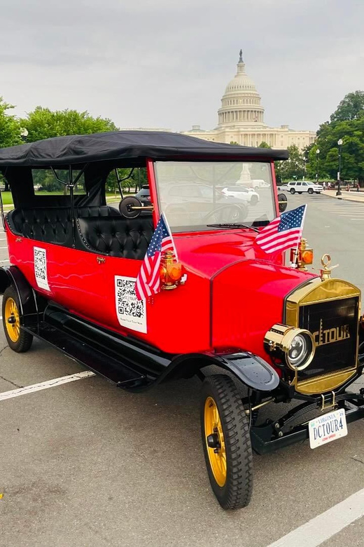 Washington, DC: Day & Night Electric Cart & Vintage Car Tour - Why a vintage electric car works well in Washington