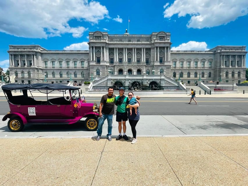 Washington, DC: Day & Night Electric Cart & Vintage Car Tour - Price, group size, and overall value