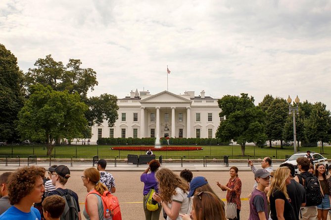 Washington DC Highlights Tour with Top Landmarks and Memorials - The White House: memorable, but outside only