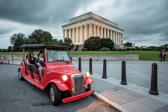 Washington DC Moonlight Tour by Electric Cart - Why a night tour works so well in Washington DC