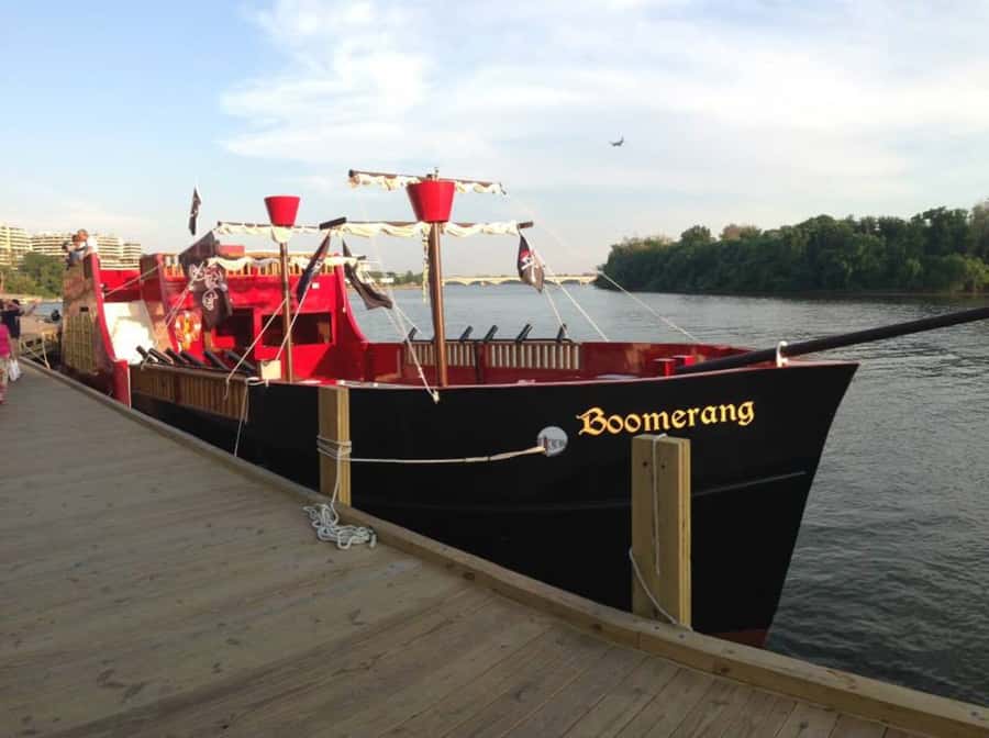 Washington DC: Pirate Ship Cruise with Open Bar - Key points to know before boarding