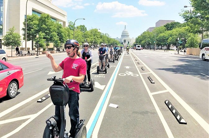 Washington DC "See the City" Guided Sightseeing Segway Tour - Fifteen minutes at the Lincoln Memorial