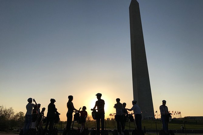 Washington DC "See the City" Guided Sightseeing Segway Tour - The Washington Monument and the museum corridor