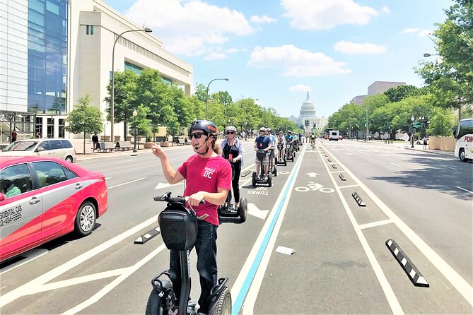 Washington DC "See the City" Guided Sightseeing Segway Tour - Training, headsets, and riding comfort