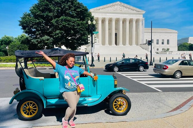 Washington DC Sightseeing Tour by Electric cart or Vintage Car - Jefferson Memorial and the Tidal Basin area