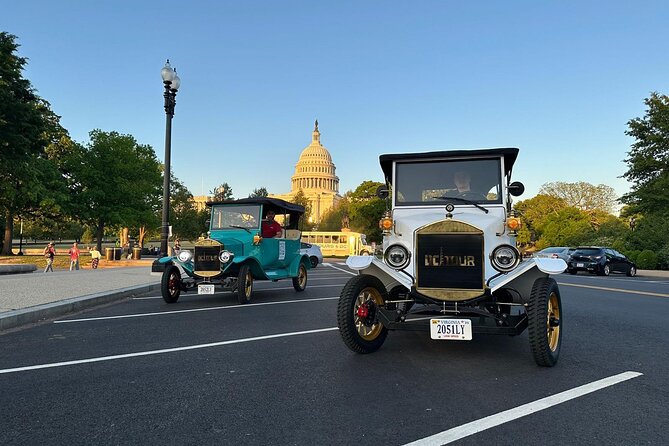 Washington DC Sightseeing Tour by Electric cart or Vintage Car - Capitol Hill begins the story
