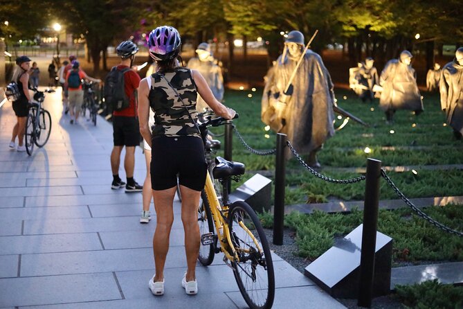 Washington DC Sites at Night Guided Bicycle Tour - Why a night bicycle tour works so well in Washington