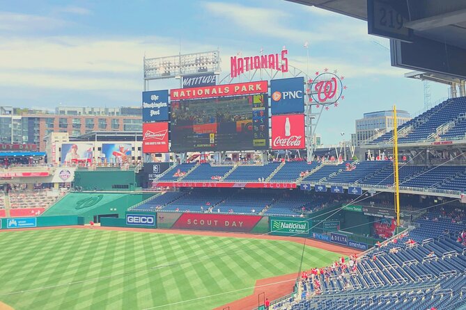 Washington Nationals Baseball Game Ticket at Nationals Park - Food, Drinks, and Ballpark Traditions